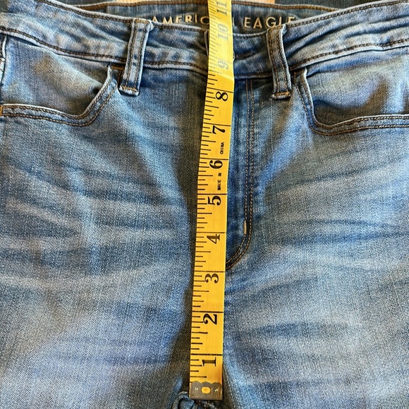 American Eagle Outfitters Super Hi Rise Jegging Super Stretch Size 2 Regular - Picture 10 of 12